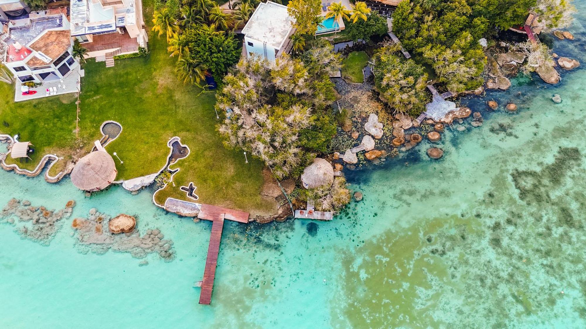 Azulea Bacalar Hotel & Spa - Lagoon Front (Adults Only) المظهر الخارجي الصورة