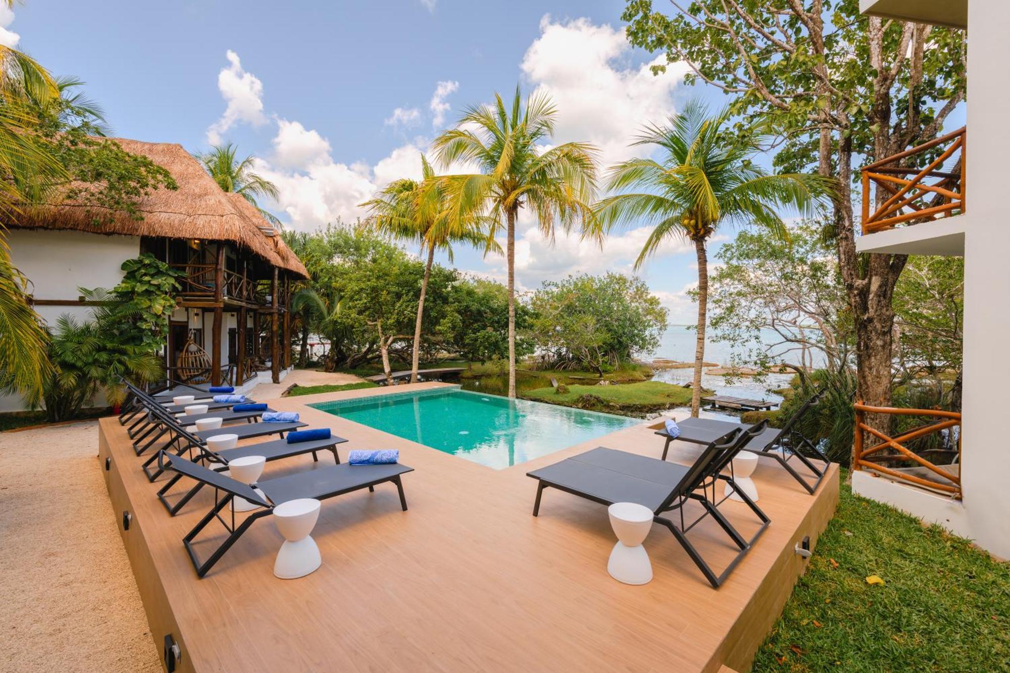 Azulea Bacalar Hotel & Spa - Lagoon Front (Adults Only) المظهر الخارجي الصورة