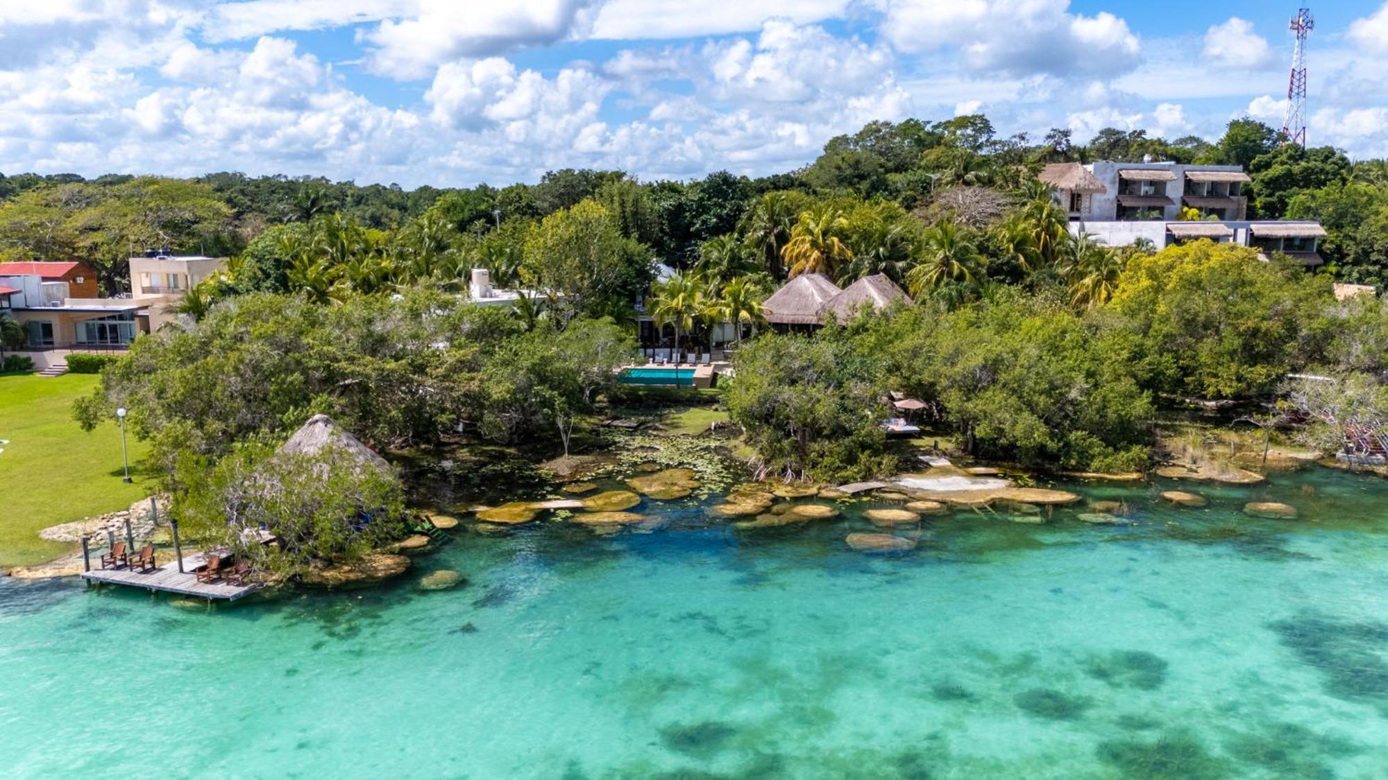 Azulea Bacalar Hotel & Spa - Lagoon Front (Adults Only) المظهر الخارجي الصورة
