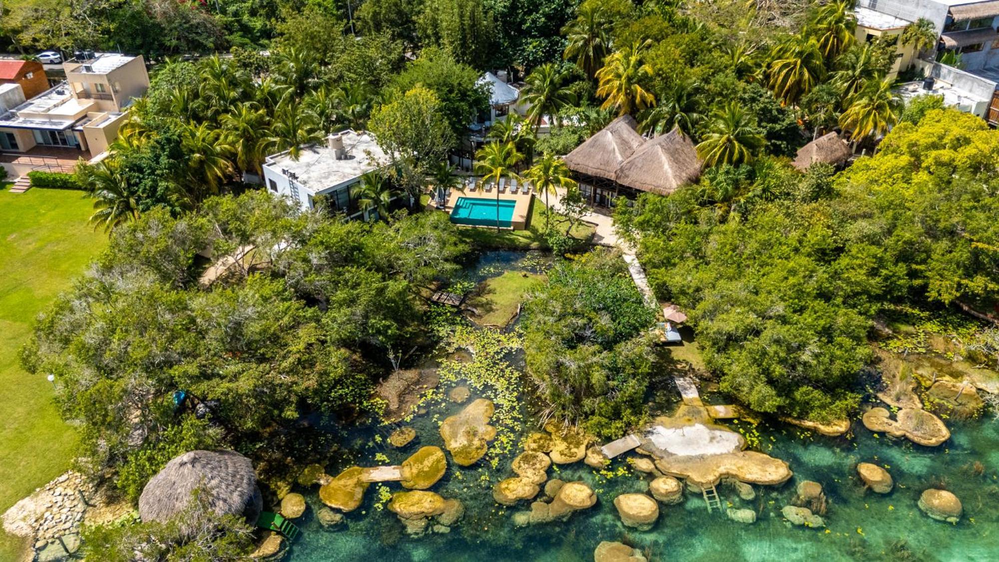 Azulea Bacalar Hotel & Spa - Lagoon Front (Adults Only) المظهر الخارجي الصورة
